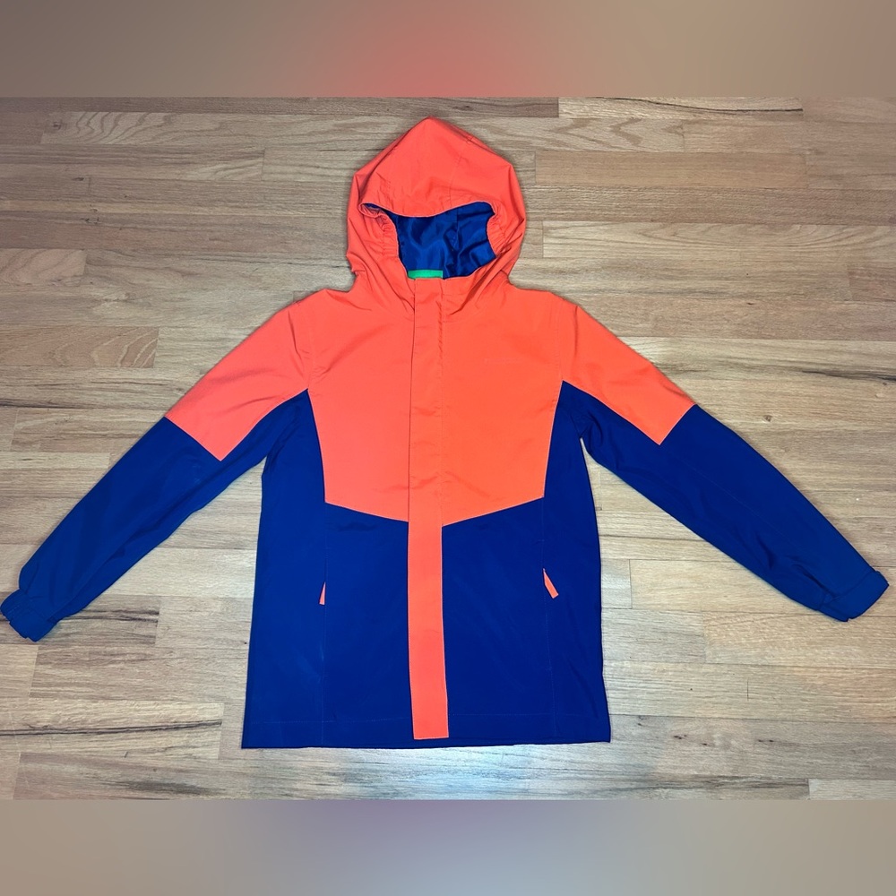 Mountain Warehouse Orange and Blue Wind Breaker - Size 9-10 Youth